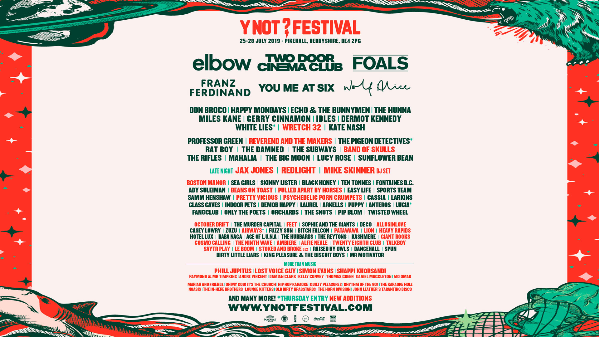 Y Not Festival Announcement