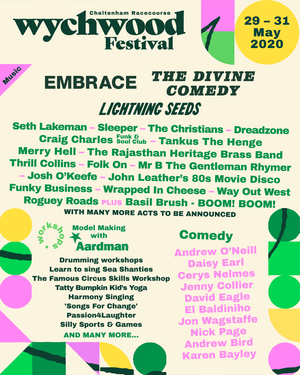 80’s Movie Disco at Wychwood Festival 2020